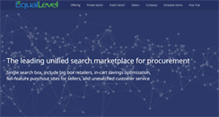 Desktop Screenshot of equallevel.com